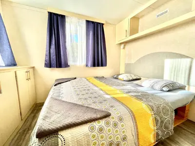 Krevet ili kreveti u jedinici u objektu Mobilehome Adams Glamping - Camp Adriatic