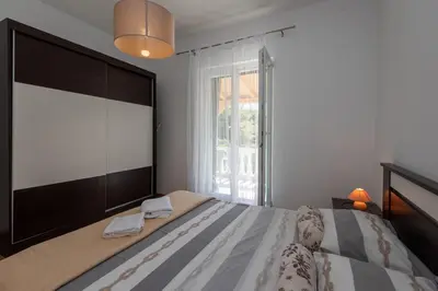 Krevet ili kreveti u jedinici u objektu Apartman Tribunj