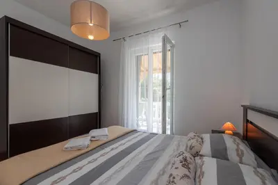 Krevet ili kreveti u jedinici u objektu Apartman Tribunj
