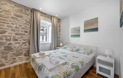 Krevet ili kreveti u jedinici u objektu Holiday Home Murter 18 With Seaview