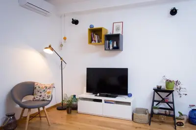 TV i/ili zabavni centar u objektu Apartments Dolores