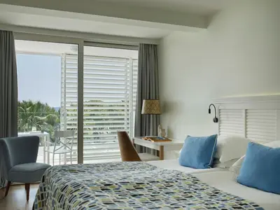 Krevet ili kreveti u jedinici u objektu Amadria Park Beach Hotel Jure