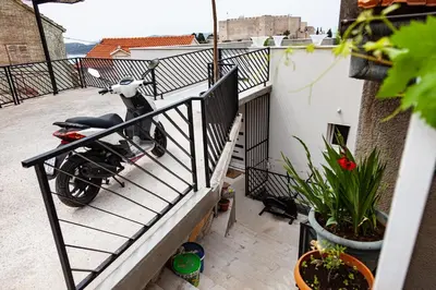 Balkon ili terasa u objektu Andriana House