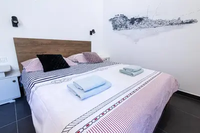 Krevet ili kreveti u jedinici u objektu Andriana House