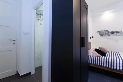 Krevet ili kreveti u jedinici u objektu Andriana House