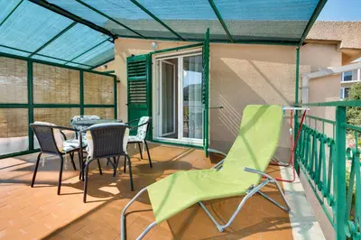 Balkon ili terasa u objektu Apartments Kronja