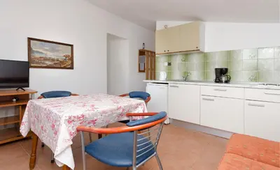 Kuhinja ili čajna kuhinja u objektu Apartments Nada SeaView