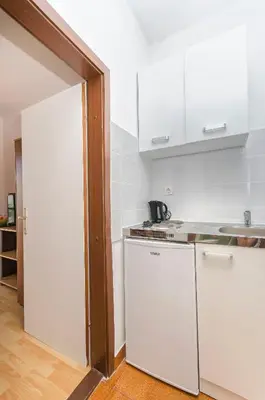 Kuhinja ili čajna kuhinja u objektu Apartment and Rooms Artina