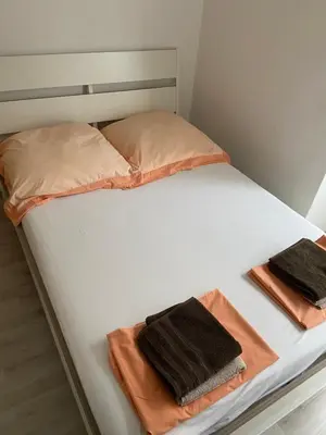 Krevet ili kreveti u jedinici u objektu Apartmani Antonio 1