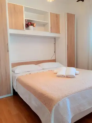 Krevet ili kreveti u jedinici u objektu Open Sea Apartmani