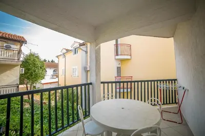 Balkon ili terasa u objektu Apartments Grulović