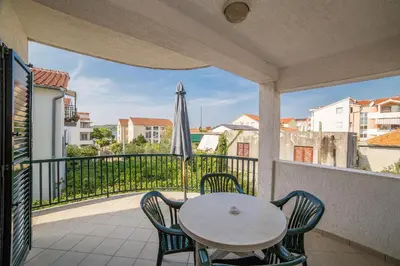 Balkon ili terasa u objektu Apartments Grulović