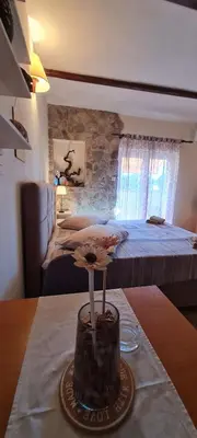 Krevet ili kreveti u jedinici u objektu Apartments Rogoznička Oaza