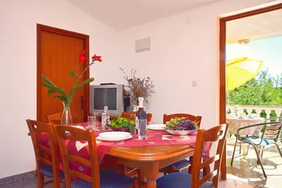 TV i/ili zabavni centar u objektu Apartments Miljenka