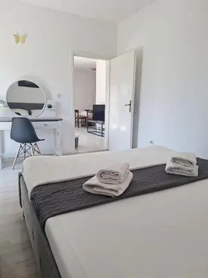 Krevet ili kreveti u jedinici u objektu Apartments Sanja