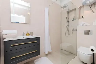 Kupaonica u objektu Apartments Sanja