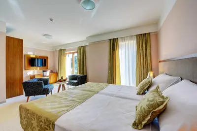 Krevet ili kreveti u jedinici u objektu Hotel Bonaca