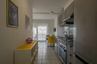 Kuhinja ili čajna kuhinja u objektu Apartments Lantina