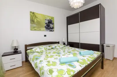 Krevet ili kreveti u jedinici u objektu Apartments Sinisa