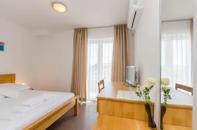 Krevet ili kreveti u jedinici u objektu Zimmer Katarina
