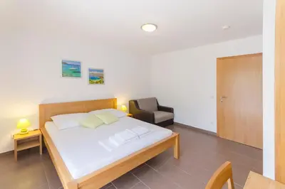Krevet ili kreveti u jedinici u objektu Zimmer Katarina