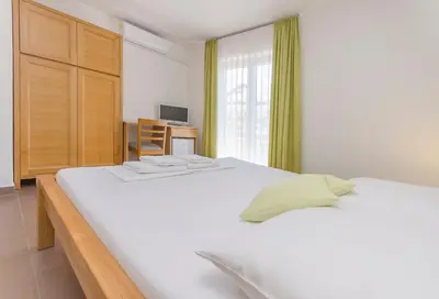 Krevet ili kreveti u jedinici u objektu Zimmer Katarina