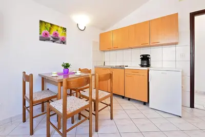 Tlocrt objekta Apartments with a parking space Vodice - 11835
