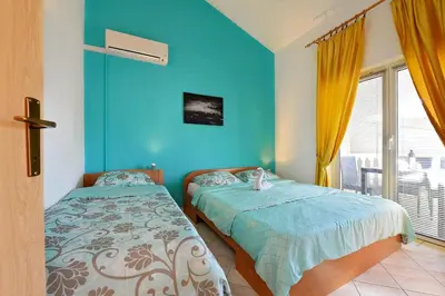 Tlocrt objekta Apartments with a parking space Vodice - 11835