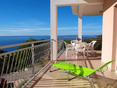 Balkon ili terasa u objektu Holiday Home Mira by Interhome