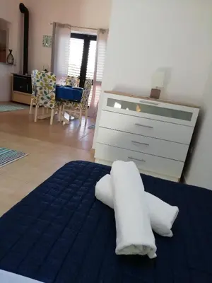 Krevet ili kreveti u jedinici u objektu Poseidon Holiday Guesthouse