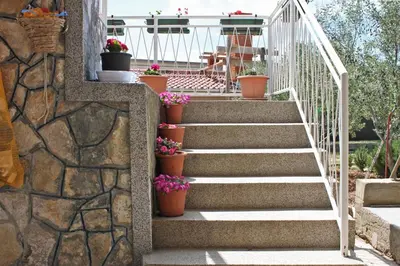 Tlocrt objekta Apartments with a parking space Pirovac, Sibenik - 6278
