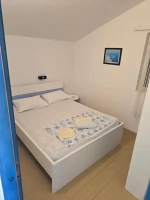 Krevet ili kreveti u jedinici u objektu Apartments Vodice Olga Matic
