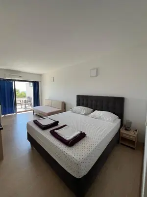 Krevet ili kreveti u jedinici u objektu Hotel Ana Murter