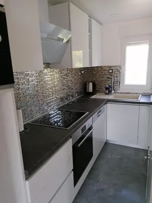 Kuhinja ili čajna kuhinja u objektu Apartmani Karla