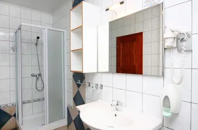 Kupaonica u objektu Apartments by the sea Rogoznica - 3196