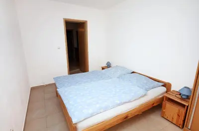 Krevet ili kreveti u jedinici u objektu Apartment Jezera 5057b
