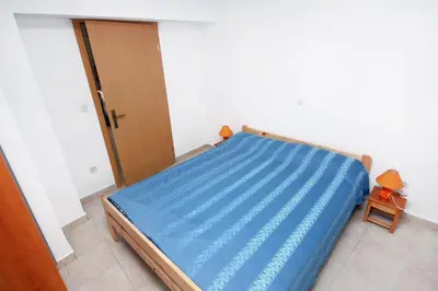 Krevet ili kreveti u jedinici u objektu Apartment Jezera 5057b