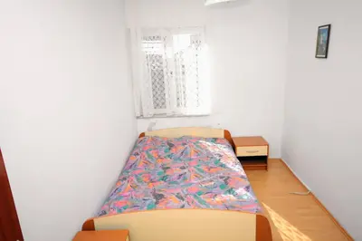 Krevet ili kreveti u jedinici u objektu Apartments by the sea Jezera, Murter - 5074