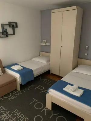 Krevet ili kreveti u jedinici u objektu Apartments Anka i Krešimir