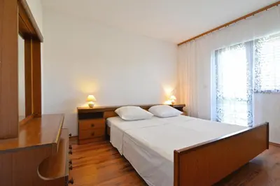 Krevet ili kreveti u jedinici u objektu Apartmani Šime