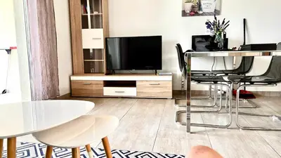 TV i/ili zabavni centar u objektu New Apartments Sunshine