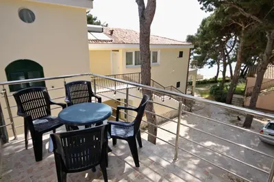 Balkon ili terasa u objektu Apartments and rooms by the sea Rogoznica - 3266