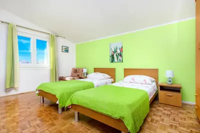 Tlocrt objekta Apartments with a parking space Tribunj, Vodice - 6237