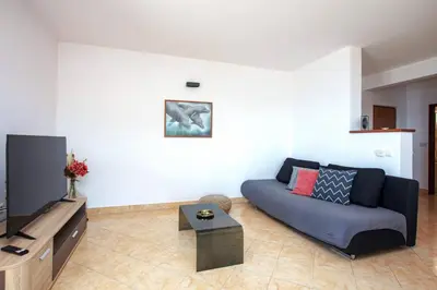 TV i/ili zabavni centar u objektu Apartment Tisno 812b
