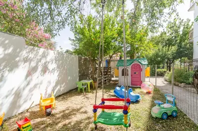 Dječje igralište u objektu Apartments and Rooms Bepina