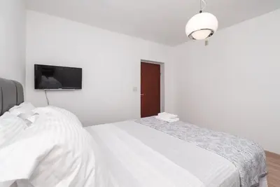 Krevet ili kreveti u jedinici u objektu Apartments Violett