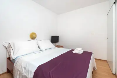 Krevet ili kreveti u jedinici u objektu Apartments Violett