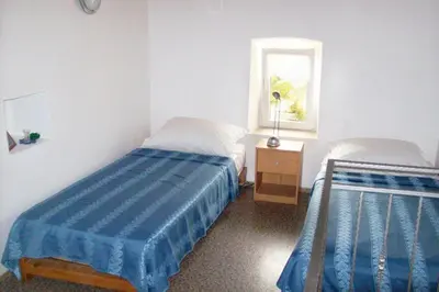 Krevet ili kreveti u jedinici u objektu Apartment Jezera 5057f