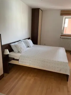 Krevet ili kreveti u jedinici u objektu Apartments by the sea Tisno, Murter - 5113