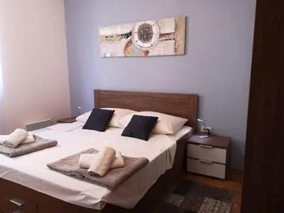 Krevet ili kreveti u jedinici u objektu Apartments with parking space Razanj, Rogoznica - 12133